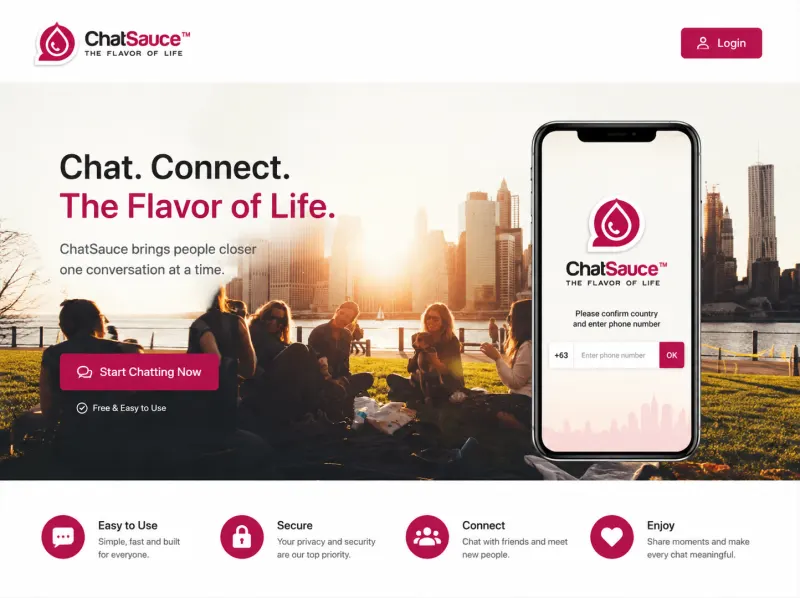ChatSauce App preview