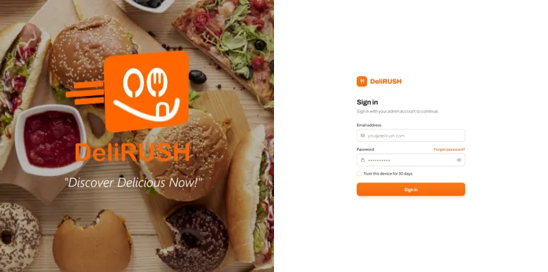 DeliRush Delivery preview