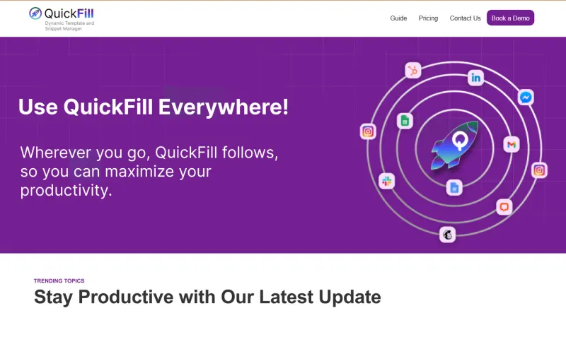 QuickFill preview