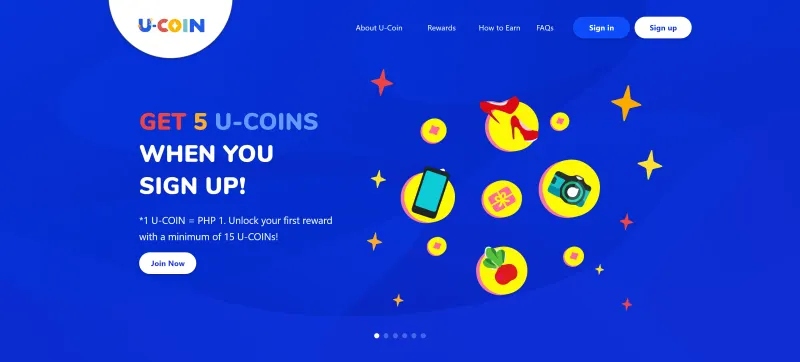 U-Coin Reward Program preview